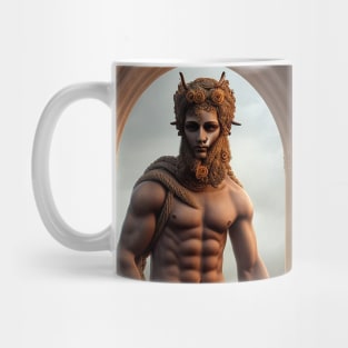 young faun from mythology Mug